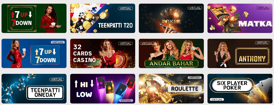 laser247 club casino games banner